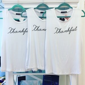 Thankful Sleeveless Tee